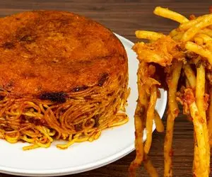 آموزش آشپزی؛ ماکارونی ویژه به سبک سرآشپز