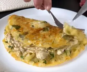 آموزش آشپزی؛ سیب زمینی خوشمزه ای که 10 دقیقه ای آماده میشه