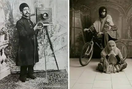 سفر در زمان؛ عکس آتلیه ای از مادر جوان قاجاری به همراه دو فرزندش؛ سال 1299 