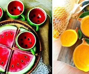 ظرف های شیک مخصوص چیدمان شیکتر برای یلدا / سرامیکی یا شیشه ای شما کدوم رو دوست دارید؟