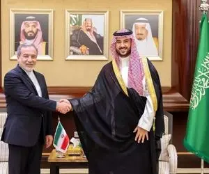 توئیت وزیر دفاع عربستان درباره آنچه که در دیدار با عراقچی گذشت