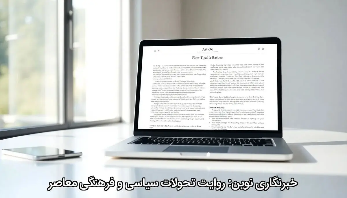 خبرنگاری نوین: روایت تحولات سیاسی و فرهنگی معاصر