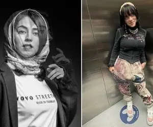 ادا مَدای "نیلوفر رجایی فر" که خط و ربطش به ملکه الیزابتو تابلو کرد؛ شلوخ جان یکم حیا!