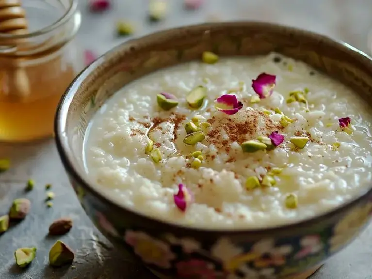 آموزش آشپزی؛ طرز تهیه شیربرنج با همه نکات + اندازه دقیق مواد اولیه