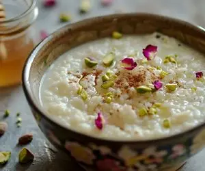 آموزش آشپزی؛ طرز تهیه شیربرنج با همه نکات + اندازه دقیق مواد اولیه