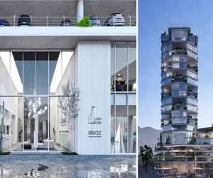معماری شاعرانه برج اوراکل / زندگی در ارتفاع تجربه‌ای نوین از زندگی لوکس ساحلی