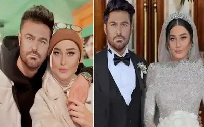 عکس های داخل تالار عروسی رضا گلزار و آیسان؛ تاج گل غول پیکر و دوستان عروس داماد