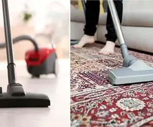 بالا بردن مکش جارو برقی با یه ترفند / اگه خوب آشغالارو نمیخوره نزن تو سرش چاره‌اش اینه