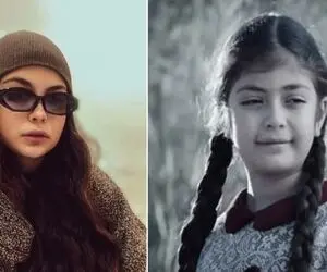 قبل و بعد ستایش دهقان / گل نسای جیران در شونزده سالگی بسیار زیباتر از سریال