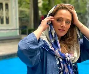 (ویدئو) جشن تولد ساده «نگین معتضدی» کنار دریا