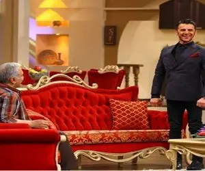 خندوانه درهم؛ دعوای مهران مدیری و امین حیایی وسط برنامه سرِ اینکه کی معروف تره