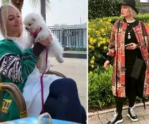 استایل اروپایی مهناز افشار که آدم میمونه چی بگه؛ ته اَجق وجقی رو نون کشیده!