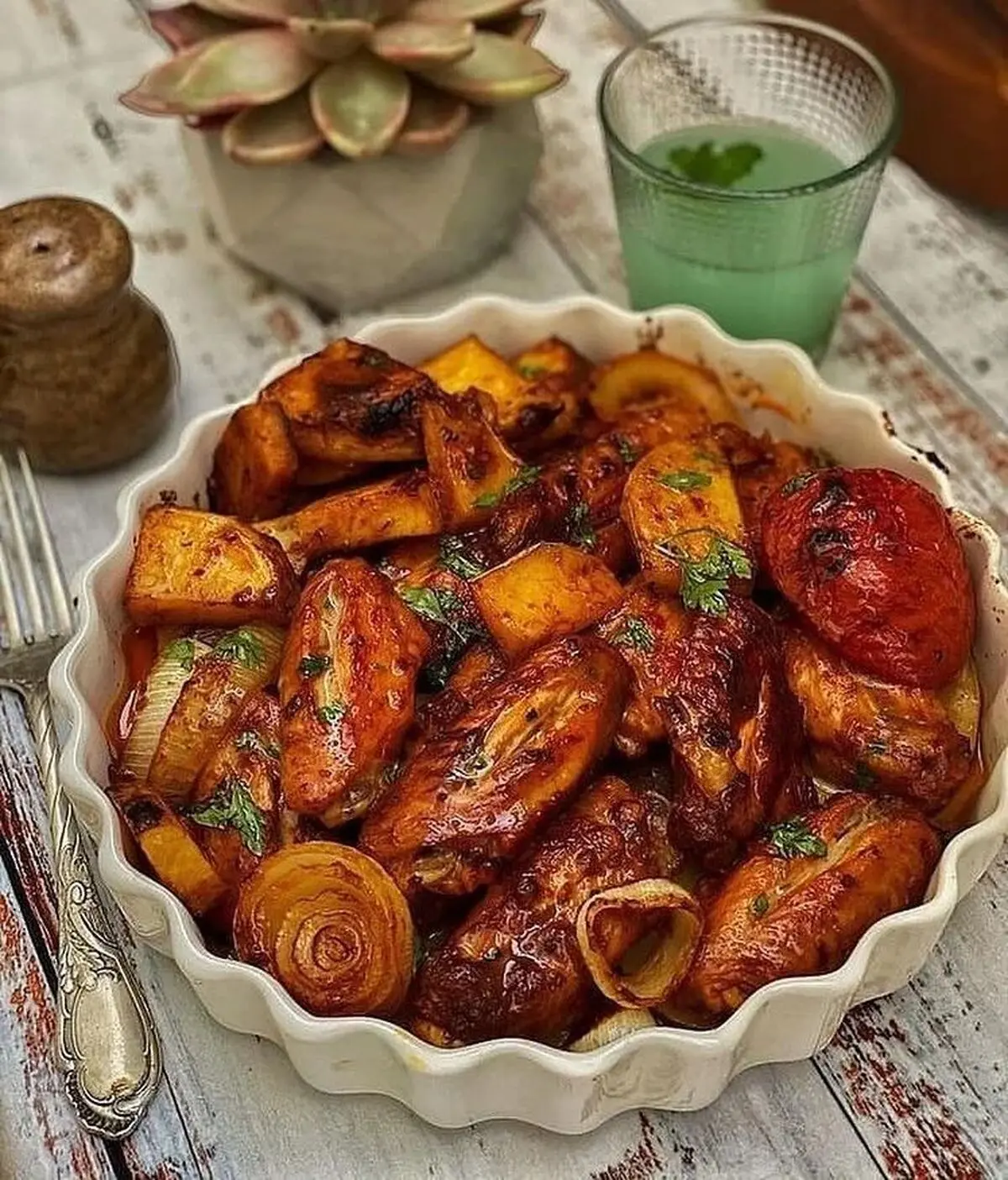 طرز تهیه بال مرغ دودی