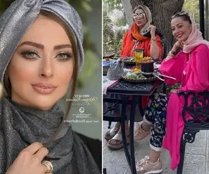 خوشگذرونی لوکس "نفیسه روشن" تو یه جای سفییید؛ جیب پر پول خانوم با کفتراش تابلو شد!