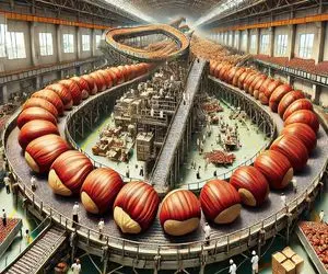 کشاورزی بدیع؛ با تجهیزات به روز بلوط کاشتن هرکدوم قد لاستیک تراکتور تو دست جا نمیشه