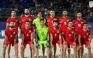 ساعت بازی فوتبال ساحلی ایران - امارات امروز شنبه 15 آبان