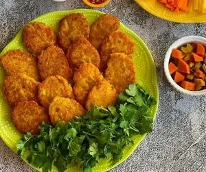 آموزش آشپزی؛ کوکوی مرغ زعفرونی یه شام فوری با طعم مجلسی