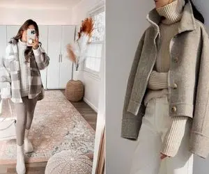 بهترین استایل لایه لایه تو زمستون رو ماله خودت کن / مثل لازانیا چند لایه و خوش رنگ شو