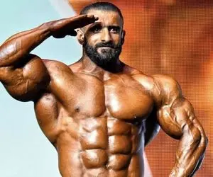 نمایش انفرادی هادی چوپان در مستر المپیا ۲۰۲۵ که با سلام نظامی شروع شد + ویدیو