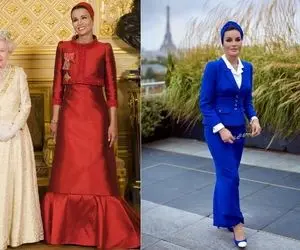 استایل های جذاب و لوکس ملکه زیبای قطر؛ زلزله زنانه خاورمیانه برند پوشه اونم چه برندهایی