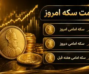 قیمت سکه امامی و بهار آزادی امروز شنبه 17 مرداد 1405 / رشد چند میلیونی سکه ها