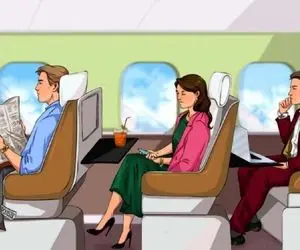 بازی فکری؛ اگه با هوشت عام و خاص رو فیلم کردی بگو کدوم از افراد تو هواپیما پولدار