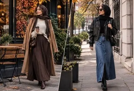 6 ایده کاربردی برای استایل پاییزه با دامن؛ مناسب بیرون رفتن و قرارهای کاری و تفریحی