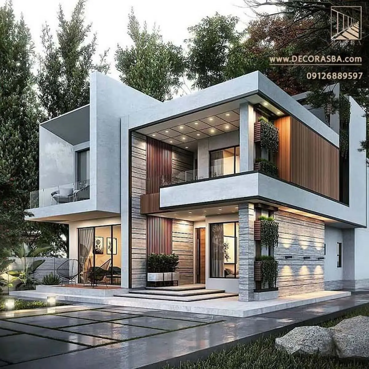 thumbnail-طراحی-ویلای-دوبلکس