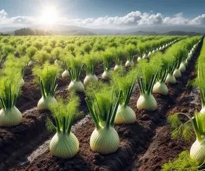 کشاورزی نوین؛ با تجهیزات مد روز رازیانه کاشتن موقع برداشت شده اندازه هندوونه