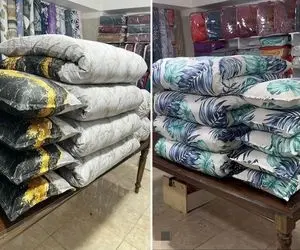 پارچه ی لحاف تشک جدید / سر کیسه رو شل کن دم عیدی رویه رختخوابا رو عوض کن خیلی باکلاسن