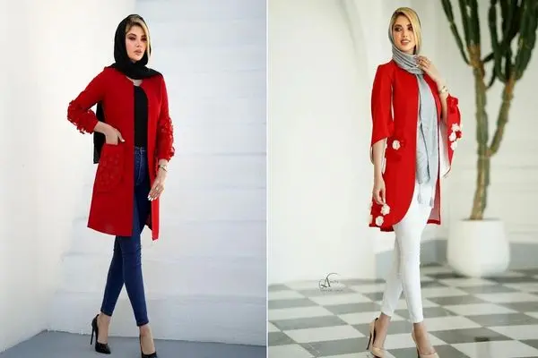 مانتوی قرمز