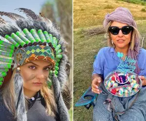 تولد "دختر رویا تیموریان" با حیوونای غول تَشن؛ ذوق مرگ شدن خانوم واسه چهارتا دونه گل!