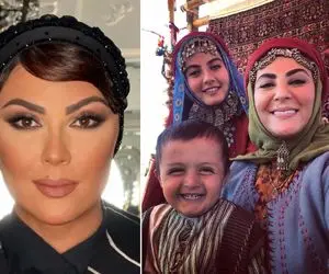 "لاله اسکندری" شیفته میکاپ های جورواجور؛ خانوم یه پا هنرمنده ما خبر نداشتیم!